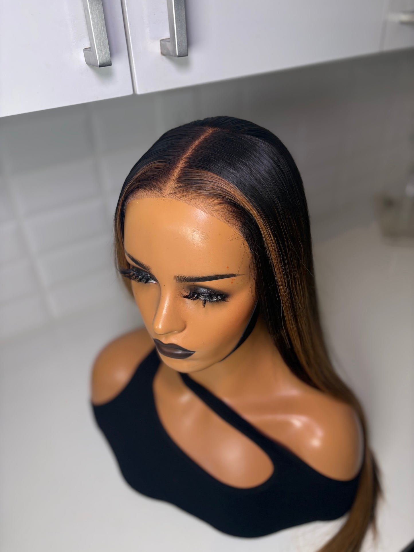 26” Glueless closure wig