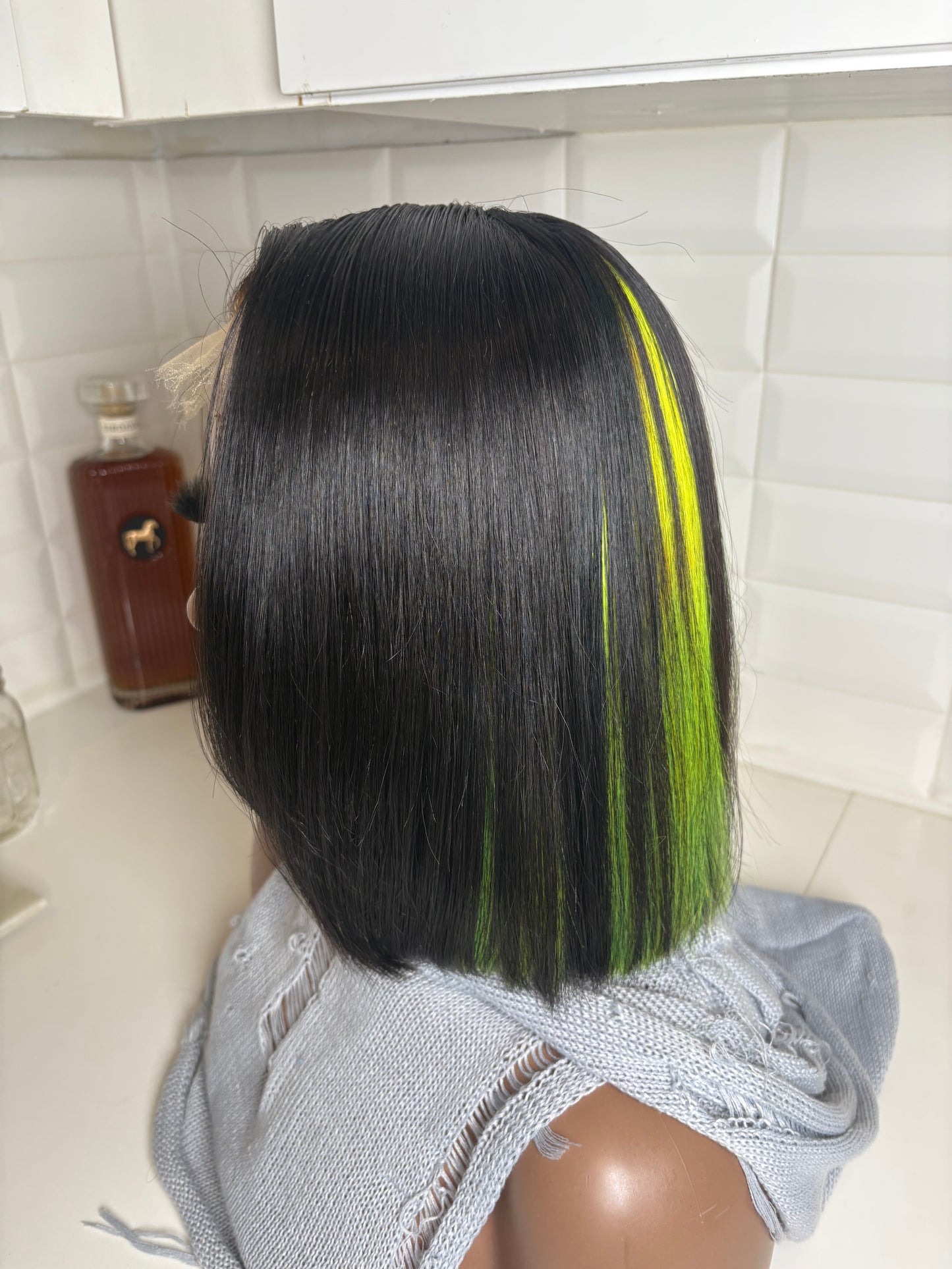 Bob slime wig