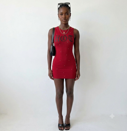 Red hott dress