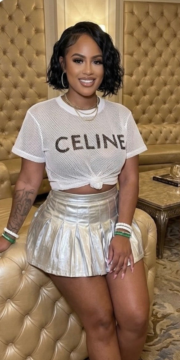 Celine Mesh Top