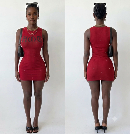 Red hott dress