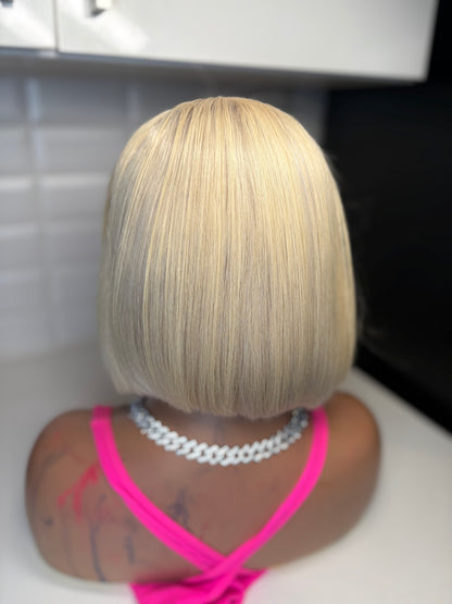 ✨ Luxury Blonde Bob – Glueless Ready-to-Wear Wig ✨