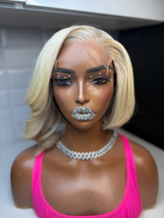 ✨ Luxury Blonde Bob – Glueless Ready-to-Wear Wig ✨
