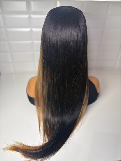 26” Glueless closure wig