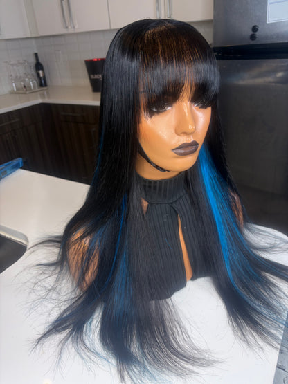 Blue black Glue less unit